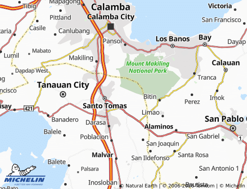 Mappa MICHELIN San Bartolome - ViaMichelin