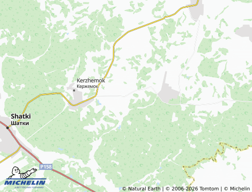 MICHELIN-Landkarte Tryangushi - ViaMichelin