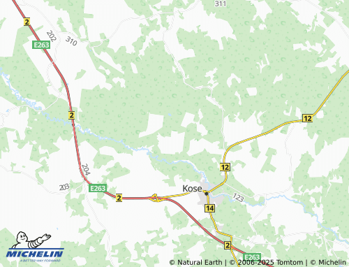 MICHELIN Krei map - ViaMichelin