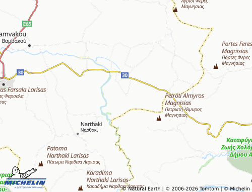 Mapa MICHELIN Neraida - ViaMichelin