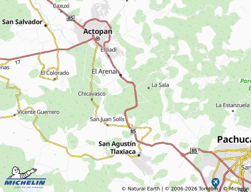 Kaart MICHELIN El Arbolito - ViaMichelin