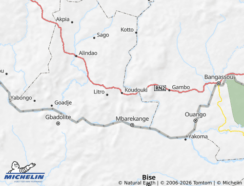 Mappa MICHELIN Kembé - ViaMichelin