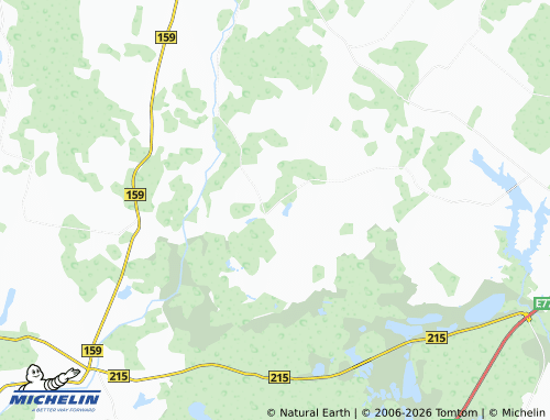 Mapa MICHELIN Gilvyčiai - ViaMichelin