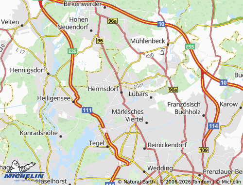 MICHELIN-Landkarte Hermsdorf - ViaMichelin