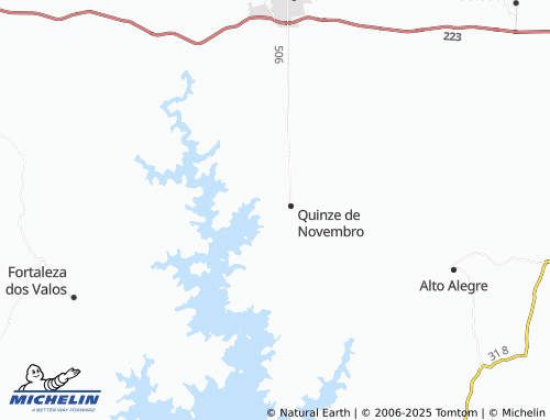 MICHELIN Bela Vista map - ViaMichelin