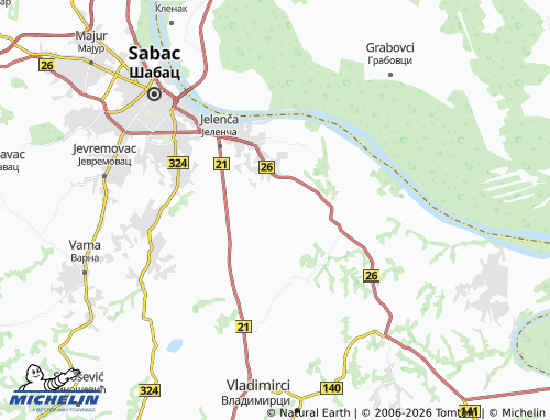 Carte MICHELIN Korman - ViaMichelin