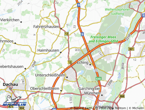 MICHELIN-Landkarte Deutenhausen - ViaMichelin