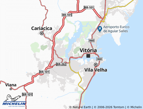 Mapa MICHELIN Santa Tereza - ViaMichelin