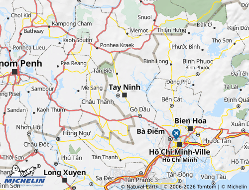 MICHELIN-Landkarte Tay Ninh - ViaMichelin