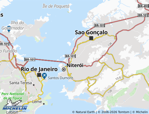 MICHELIN-Landkarte Barreto - ViaMichelin