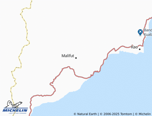 MICHELIN Malifut map - ViaMichelin