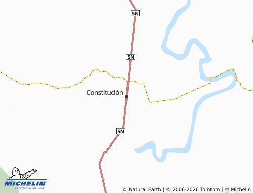 Mapa MICHELIN Constitución - ViaMichelin