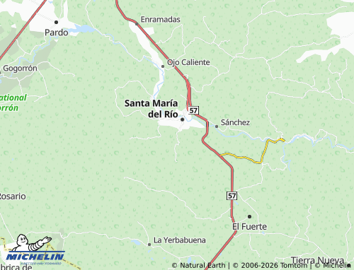Carte MICHELIN Los Polvoderos - ViaMichelin