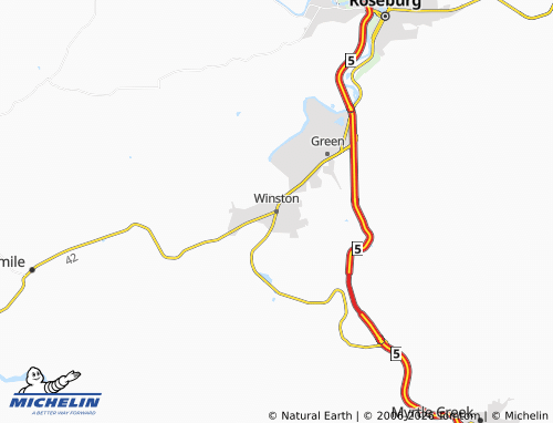 Mappa MICHELIN Winston - ViaMichelin