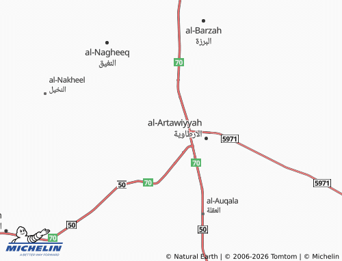 MICHELIN-Landkarte al-'Andalus - ViaMichelin