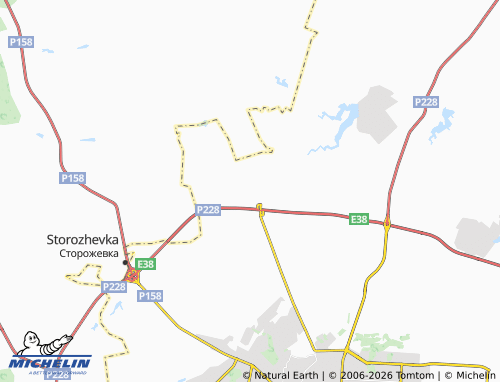 MICHELIN-Landkarte Zarya-72 SNT - ViaMichelin