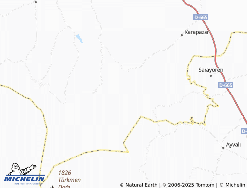 MICHELIN Ayvacık map - ViaMichelin