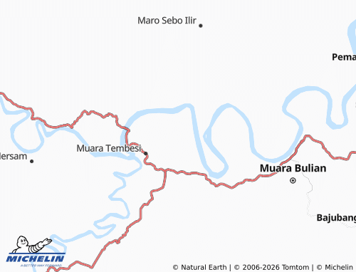 Mappa MICHELIN Pasar Terusan - ViaMichelin