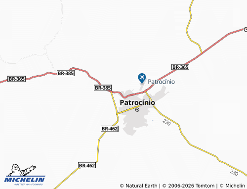MICHELIN Congonhas map - ViaMichelin