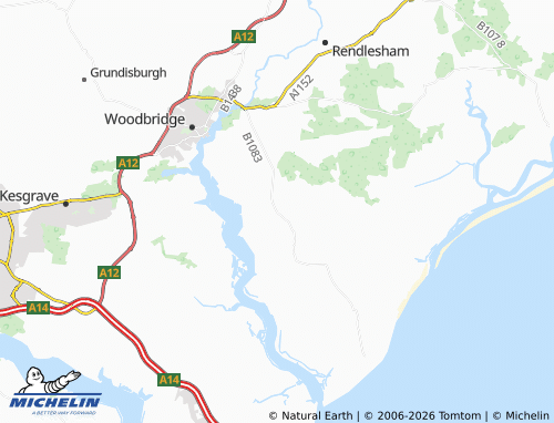 Mappa MICHELIN Sutton - ViaMichelin