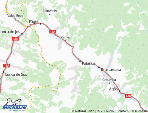 Mapa MICHELIN Popoiu - ViaMichelin