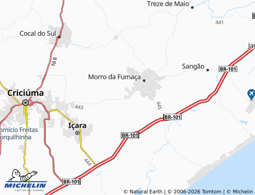 Mapa MICHELIN Graziela - ViaMichelin