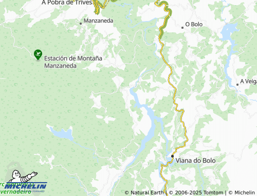 MICHELIN Vilarmeao (Santo Antón) map - ViaMichelin