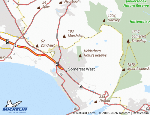 Mapa MICHELIN Helderrant - ViaMichelin