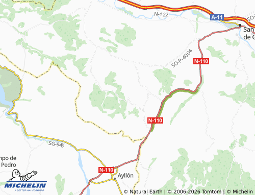 MICHELIN Cenegro map - ViaMichelin