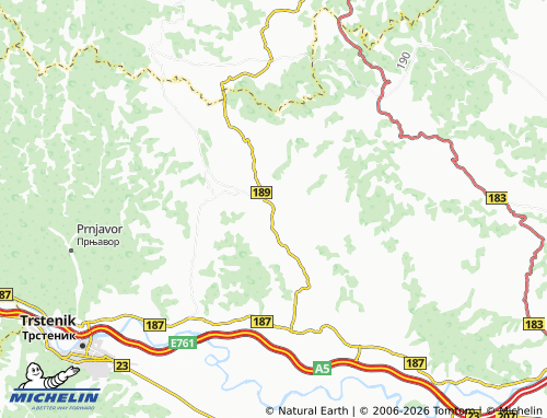 Mapa MICHELIN Milutovac - ViaMichelin