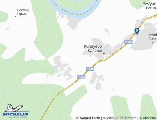 MICHELIN-Landkarte Kapidony - ViaMichelin
