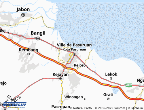 MICHELIN Kebonsari map - ViaMichelin