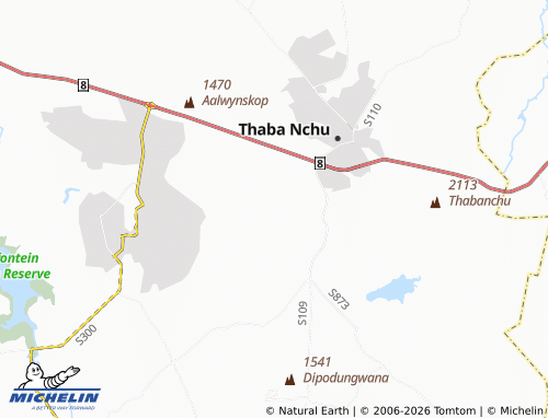 Mapa MICHELIN Tabane - ViaMichelin