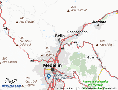MICHELIN La Gran Avenida map - ViaMichelin