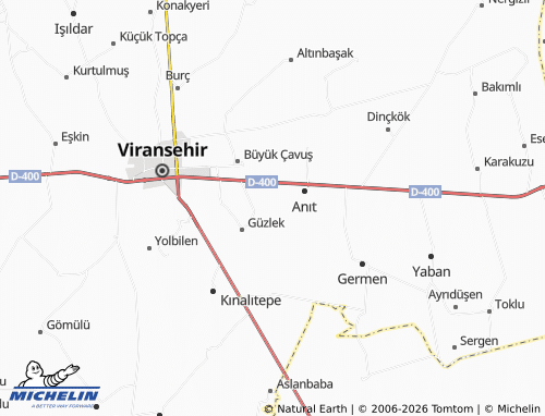MICHELIN Başköy map - ViaMichelin