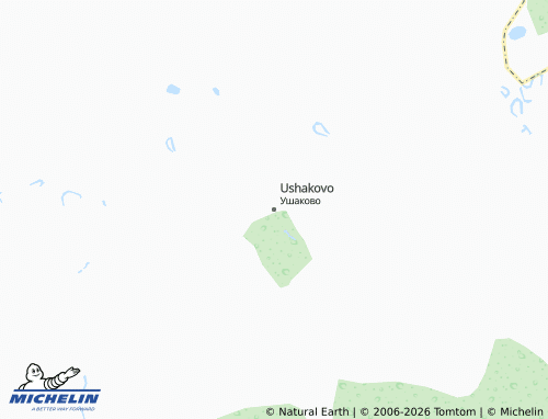MICHELIN-Landkarte Ushakovo - ViaMichelin