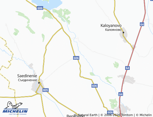 Mappa MICHELIN Golyam chardak - ViaMichelin
