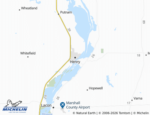 Kaart MICHELIN Henry - ViaMichelin