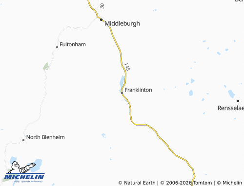Carte MICHELIN Franklinton - ViaMichelin