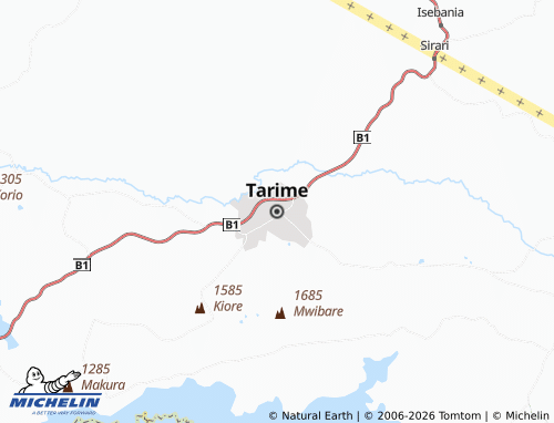 MICHELIN Tarime map - ViaMichelin