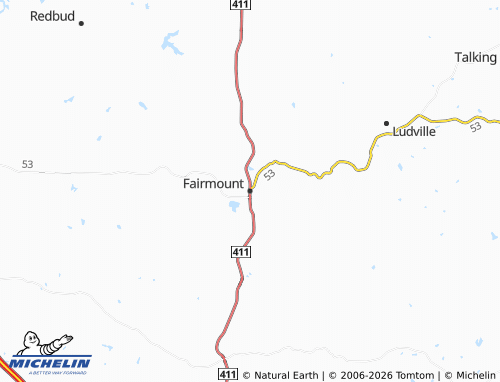 Carte MICHELIN Fairmount - ViaMichelin