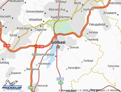 Kaart MICHELIN Bahçelievler - ViaMichelin