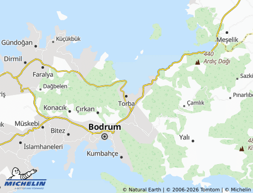 Carte MICHELIN Torba - ViaMichelin