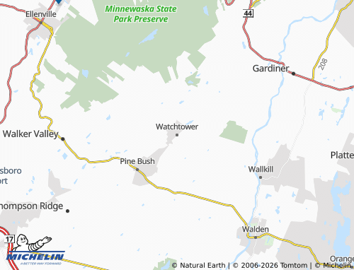 Mapa MICHELIN Watchtower - ViaMichelin