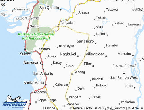 MICHELIN Mapisi map - ViaMichelin