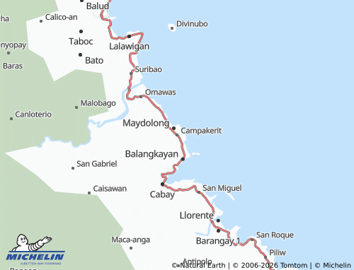 MICHELIN Campakerit map - ViaMichelin