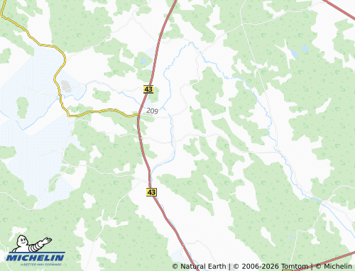 Kaart MICHELIN Eurakoski - ViaMichelin