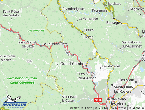 MICHELIN La Haute Levade map - ViaMichelin