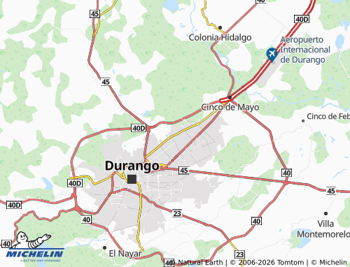 Mappa MICHELIN Las Cumbres Residencial - ViaMichelin