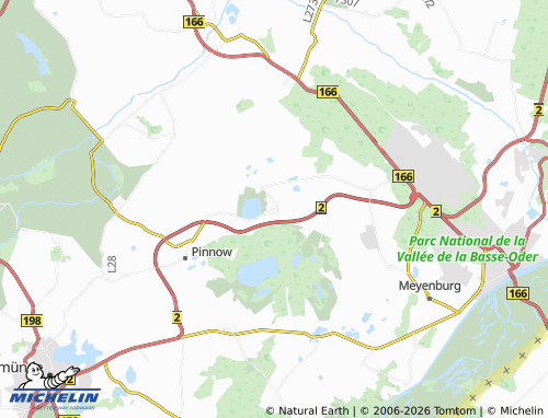 MICHELIN Mark Landin map - ViaMichelin